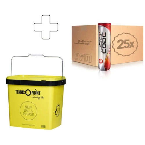 Code Red 25x 4 Ball Tube Plus Ball Bucket 1 Code Red 25x 4 Ball Tube Plus Ball Bucket