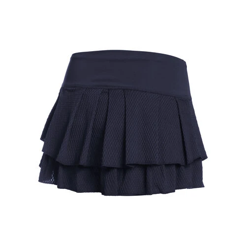 Wavy Pleat Tier Skirt Women 2 Wavy Pleat Tier Skirt Women - Image 2