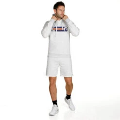 Retro Stripe Block Hoody Men