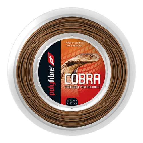 Cobra Beige/braun String Reel 200m 1 Cobra Beige/braun String Reel 200m