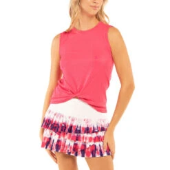 Sunburst Pleated Scallop Skirt Women -Tennis Gear Shop 01233000 14