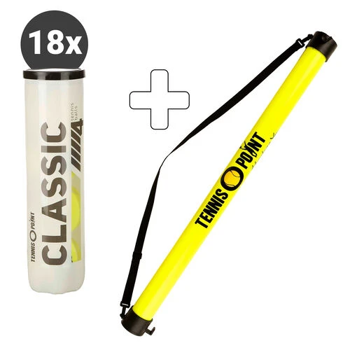Classic Tennisball 18x 4 Ball Tube Plus Ball Tube 1 Classic Tennisball 18x 4 Ball Tube Plus Ball Tube