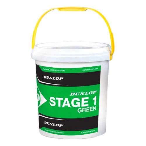 Dunlop Mini Tennis Stage 1 Green 60 Pack 1 Dunlop Mini Tennis Stage 1 Green 60 Pack