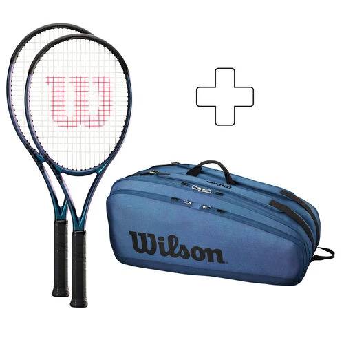 Wilson 2 X Ultra 100L V4.0 Plus Tennis Bag 1 Wilson 2 X Ultra 100L V4.0 Plus Tennis Bag