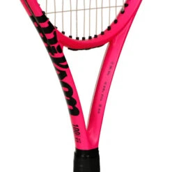Wilson Clash 100L V2.0 Bright Neon Pink Tour Racket -Tennis Gear Shop 04005000 10