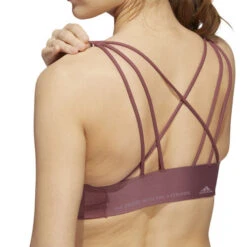 ADIDAS Velcro Studio Mid Stripes Sports Bras Women -Tennis Gear Shop 17099000 19