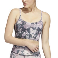 ADIDAS Yoga Light-Support Long Line All Over Print Sports Bras Women 9 ADIDAS Yoga Light-Support Long Line All Over Print Sports Bras Women -Tennis Gear Shop 17102000 13