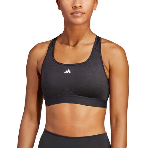 ADIDAS Training PowerReact Training Medium-Support Bra Sports Bras Women 3 ADIDAS Training PowerReact Training Medium-Support Bra Sports Bras Women - Image 3