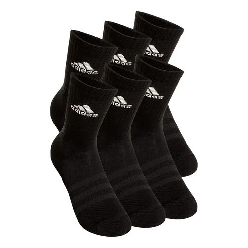 ADIDAS Crew Sportswear Ankle Sports Socks 6 Pack 1 ADIDAS Crew Sportswear Ankle Sports Socks 6 Pack