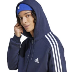 ADIDAS 3 Stripes Freelift Full-Zip Hoodie Men 10 ADIDAS 3 Stripes Freelift Full-Zip Hoodie Men -Tennis Gear Shop 18357000 16