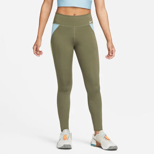 Nike Dri-Fit One Color-Blocked Mid-Rise Tight Women 3 Nike Dri-Fit One Color-Blocked Mid-Rise Tight Women - Image 3
