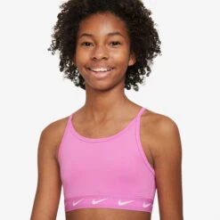 Nike Dri-Fit Big Kids Sports Bras Girls -Tennis Gear Shop 57504000 16